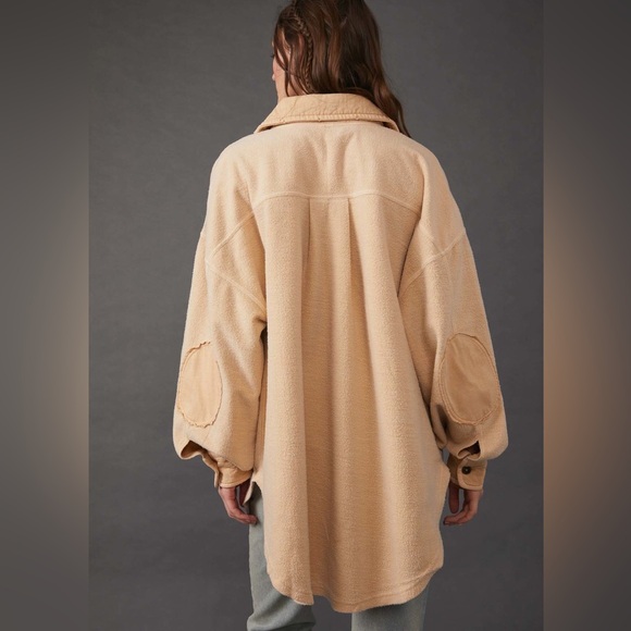 Free People Ruby Jacket / Mustard Seed-Small-NWT - Picture 2 of 3